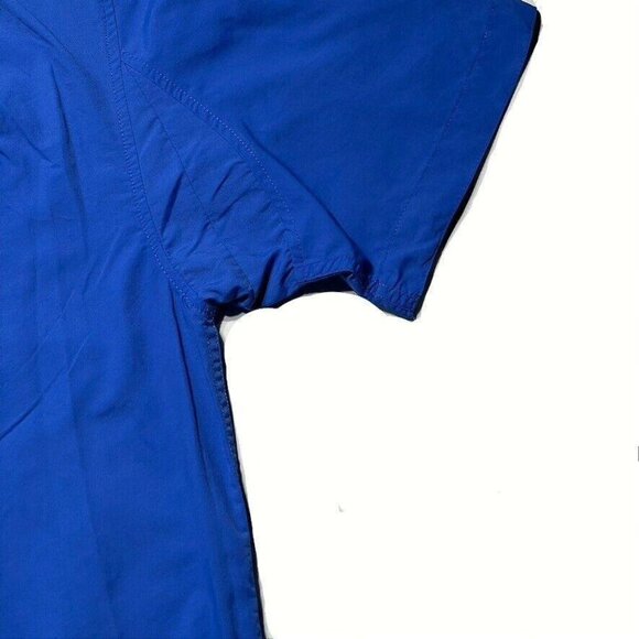 Duluth Trading Co. Mens Blue Short Sleeve Button-Up Shirt M 100% Nylon - Picture 5 of 10